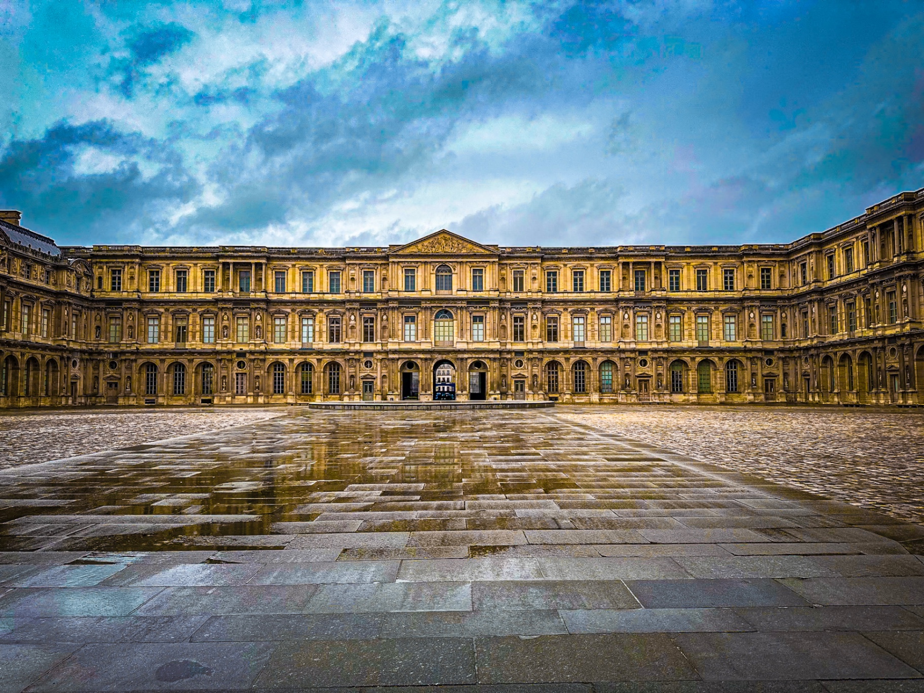 Louvre Courtyard